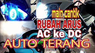 CARA RUBAH ARUS AC KE DC  KELISTRIKAN SEMI DC  MAIN CANTIK AJA BRO [upl. by Gnol366]