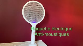 Raquette électrique antimoustiques  Amazon [upl. by Rena45]