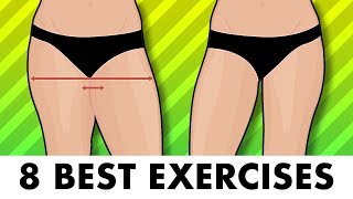 8 Best Exercises To Burn Cellulite On Thighs And Bum [upl. by Ocir]