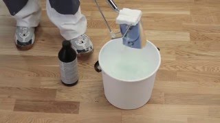 How to paint parquet flooring  Tikkurila [upl. by Elleahcim]