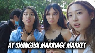 Insane first experience at Shanghai Marriage Market 🇨🇳 China [upl. by Enrobialc]