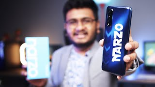 realme Narzo 30 Unboxing  The Phone For Masses [upl. by Ginelle22]