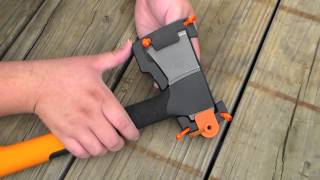 Fiskars X7 HatchetAxe Improvements to Handle and Sheath [upl. by Miguel691]