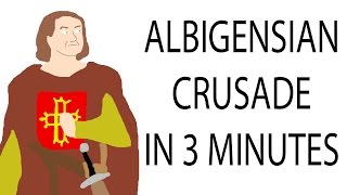 Albigensian Crusade  3 Minute History [upl. by Os]