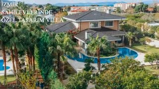 İzmir Narlıdere Sahilevleri  Özel Tasarım Lüks Villa ev turu [upl. by Zendah]