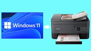 How to Set Up Your Canon TR7020a Printer Wirelessly on Your PC Windows [upl. by Aremihc468]