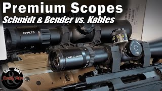 Comparing Schmidt amp Bender to Kahles Premium Rifle Scopes [upl. by Anovahs]