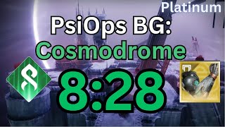 PsiOps Battleground Cosmodrome GM in 828 Plat WR [upl. by Mauve568]