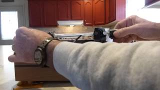 Adjusting tonearm balance and tracking force on a DUAL 1009 or 1019 turntable [upl. by Akenit]