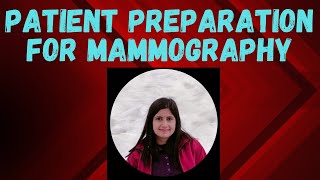 Patient preparation for mammography  how to prepare patient for mammography  mammography [upl. by Trina]