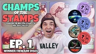 The BEST STAMPS in Disc Golf Valley  Episode 1  WinnerReward Discs [upl. by Ennairek131]