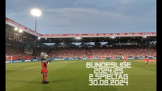 1FC UNION BERLIN vs FC ST PAULI am 30082024  Bundeliga  2 Spieltag [upl. by Bernita590]