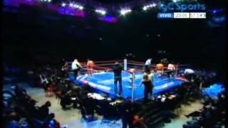 Carlos AQUINO vs Gabriel PUÑALEF  Full Fight  Pelea Completa [upl. by Bab]