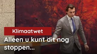 Alleen Eerste Kamer kan desastreuze Klimaatwet nog stoppen [upl. by Enyedy751]