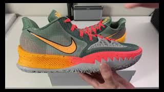 Nike Kyrie Low 4 NY VS NY Sunrise Review [upl. by Bigelow268]