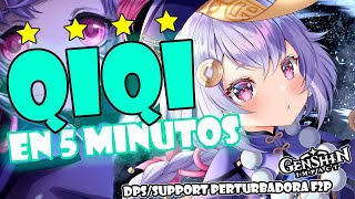 QIQI BUILD GOD EN 5 MINUTOS 🧟❄ Guía build Qiqi  Genshin Impact [upl. by Frederigo]