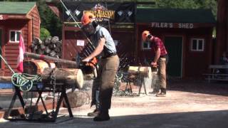 Great Alaskan Lumberjack Show  Shore Excursion  NCL [upl. by Toby]