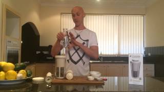 New ChufaMix Nut Milk Maker  Almond Milk Demo [upl. by Tuesday]