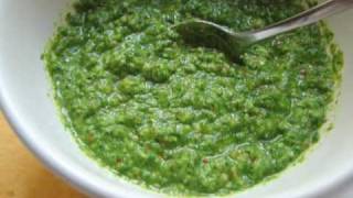 Almond Arugula Pesto Recipe  Fresh Arugula Pesto [upl. by Ahsaya]