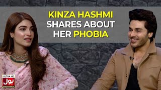 Kinza Hashmi Shares About Her Phobia  BOL Nights With Ahsan Khan  BOL Entertainment [upl. by Ehttam890]