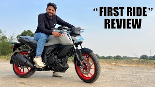 New Yamaha FZS V4 White 2024 First Ride Review [upl. by Frum]