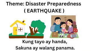 Kung Tayo ay Handa Sakuna ay Walang Panama ni Leomar Mercado Aralin sa Filipino Matatag Curriculum [upl. by Ailadgim]