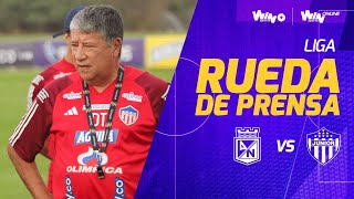 Rueda de prensa de Junior tras su partido con Nacional [upl. by Nnylyt]