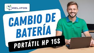 ✅ ¿Cómo cambio la batería de un Portátil HP 15s  ✅ [upl. by Simpkins]