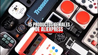 15 productos geniales de ALIEXPRESS 💥 ¡Aprovecha las SUPER OFERTAS [upl. by Akemet]