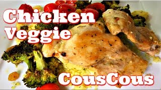 In The Mix Chicken Veggie CousCous  Recipe [upl. by Sasnett]