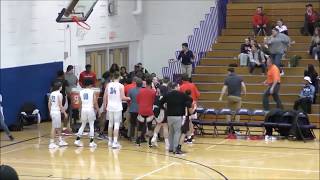 Basketball game suspended after fight between Onondaga Corning community colleges [upl. by Arev]