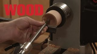 How To Turn an End Grain Lidded Box  WOOD magazine [upl. by Ecinuahs]