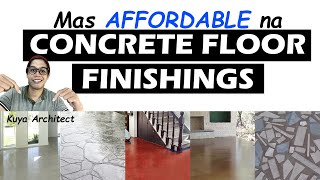 MAS AFFORDABLE CONCRETE FLOOR FINISHINGS  Polished Concrete  Concrete Stamping  Red oxide [upl. by Faxan]