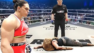 Gabi García la BESTIA BRUTAL del MMA femenino – The best Knockouts [upl. by Alios]