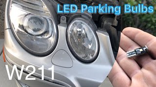 W211 LED Front Parking Light Bulbs [upl. by Sunday432]