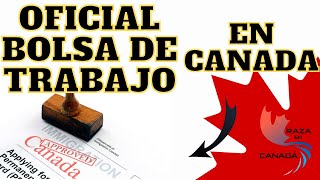 Encontrar trabajo en Canada [upl. by Gamali]