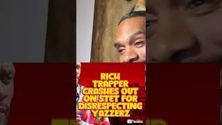 richtrapper CRASHES OUT ON STET FOR DISRESPECTING YAZZERZ nojumper adam22 wack100 akademiks [upl. by Einahpts389]