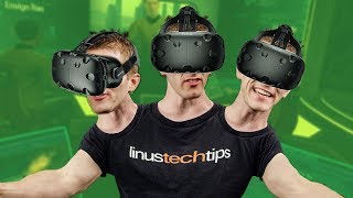 3 VR Gamers 1 CPU  ULTIMATE VR SETUP [upl. by Ulland238]