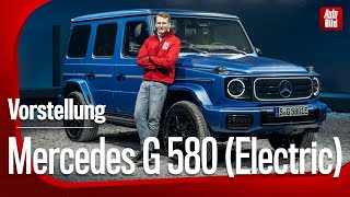 Mercedes G 580 mit EQTechnologie 2024 Vorstellung mit Jan Götze [upl. by Carry739]