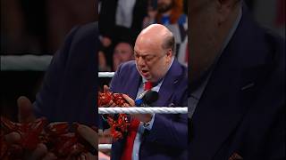 Paul Heyman only acknowledges one Tribal Chief and it’s not Solo Sikoa 👆🏽 [upl. by Natsuj]