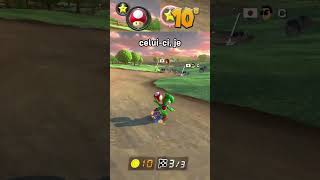 Un champignon en début de partie sur Prairie Meuh Meuh 🕹 mariokart mariokart8deluxe shorts [upl. by Baldridge]