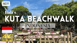 Kuta Bali  Beachwalk Shopping Centre 4K HDR Walking Tour [upl. by Braca81]