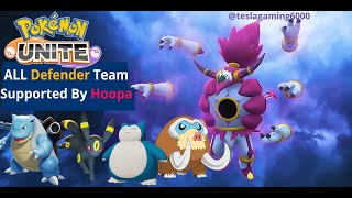 Undefeatable Fortress  All defender X HOOPA  Pokémon Unite Gameplay  Tesla Gaming [upl. by Eenahs946]