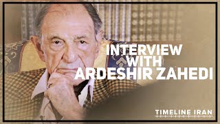 Bobak Kalhors interview with Ardeshir Zahedi [upl. by Eciram]