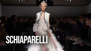 Schiaparelli Couture SpringSummer 2014  EXCLUSIVE  Paris Couture Fashion Week  FashionTV [upl. by Aicinat117]