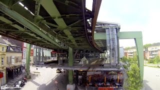 Wuppertal Schwebebahn Zeitraffer  Time Lapse [upl. by Garcon]