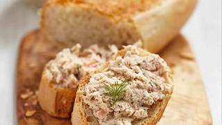 Recette  Rillettes de sardine au fromage frais [upl. by Ylrevaw66]