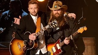 Justin Timberlake and Chris Stapleton stole the CMA Awards 2015 [upl. by Jacobah244]