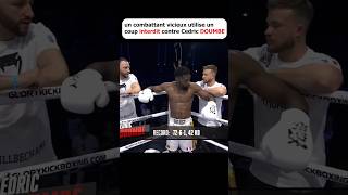 Il agresse Cedric DOUMBE et maintenant se rappel même plus de son prénom 🤣 short kickboxing karma [upl. by Erbma704]