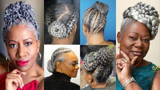 Ageless Beauty15 Stunning Protective Braids Hairstyles for Older Black Women Over 50 This Summer [upl. by Kristal]